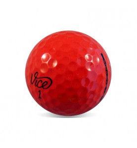 VICE Pro color rojo (25 bolas de golf recuperadas)