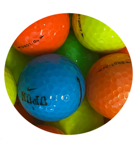 Surtido bolas color Nike (25 bolas de golf)