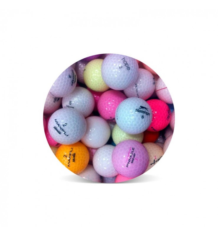 Bolas cristal (25 bolas de golf) Bolas cristal (25 bolas de golf)