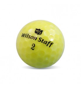 Wilson Staff Dx2 Amarilla (25 bolas de golf)