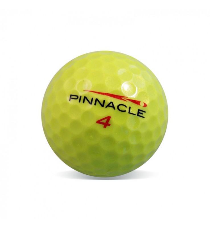 Pinnacle amarilla (25 bolas de golf)