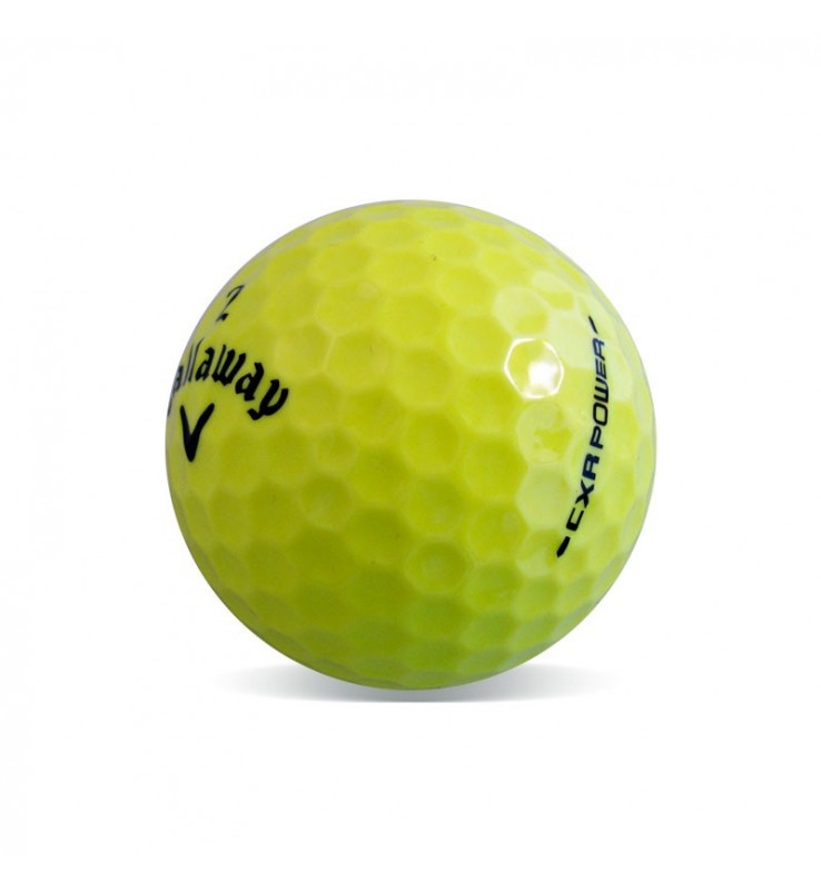 Callaway CXR Power amarilla (25 bolas de golf)