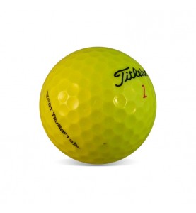 Titleist DT TruSoft Amarilla - Grado Perla (25 bolas de golf)