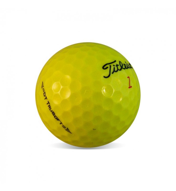 Titleist DT TruSoft Amarilla - Grado Perla (25 bolas de golf) Titleist DT TruSoft Amarilla - Grado Perla (25 bolas de golf)