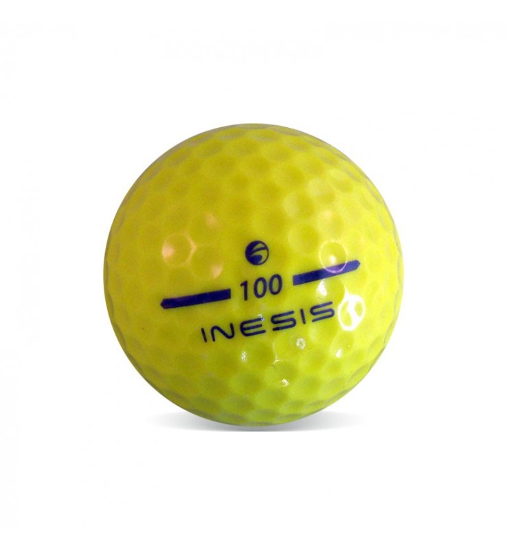Inesis amarillas - Grado Perla (25 bolas de golf)