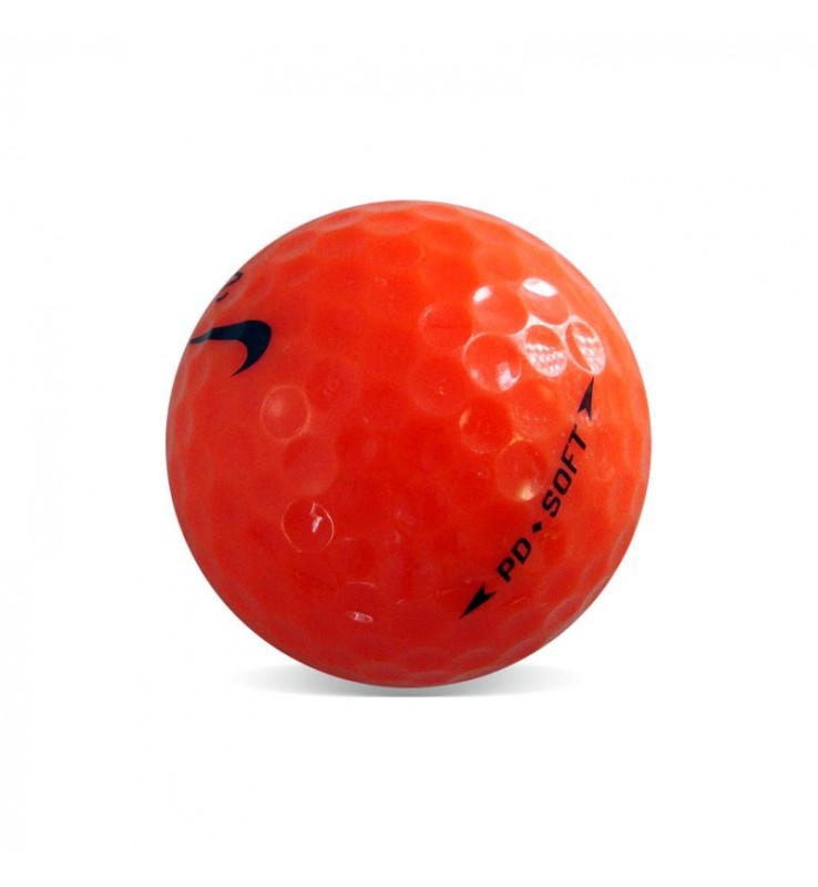 Nike PD Soft Naranja - Grado Perla (25 bolas de golf)