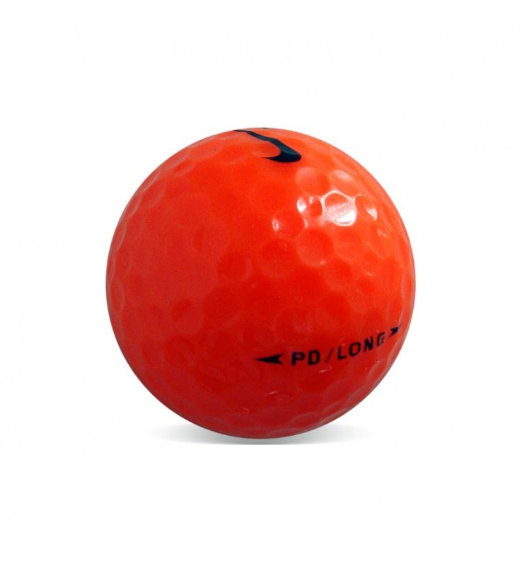 Nike PD Long Naranja - Grado Perla (25 bolas de golf)
