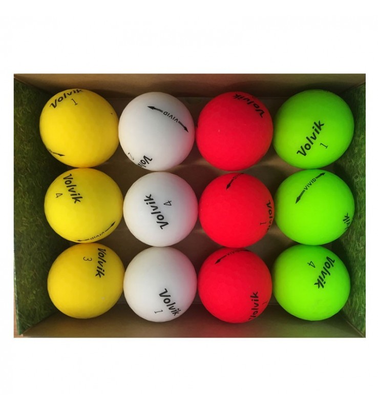 Conflicto coger un resfriado esta ahí Pelotas de golf Volvik Vivid (caja de 12 bolas de golf) | | TuBola.com