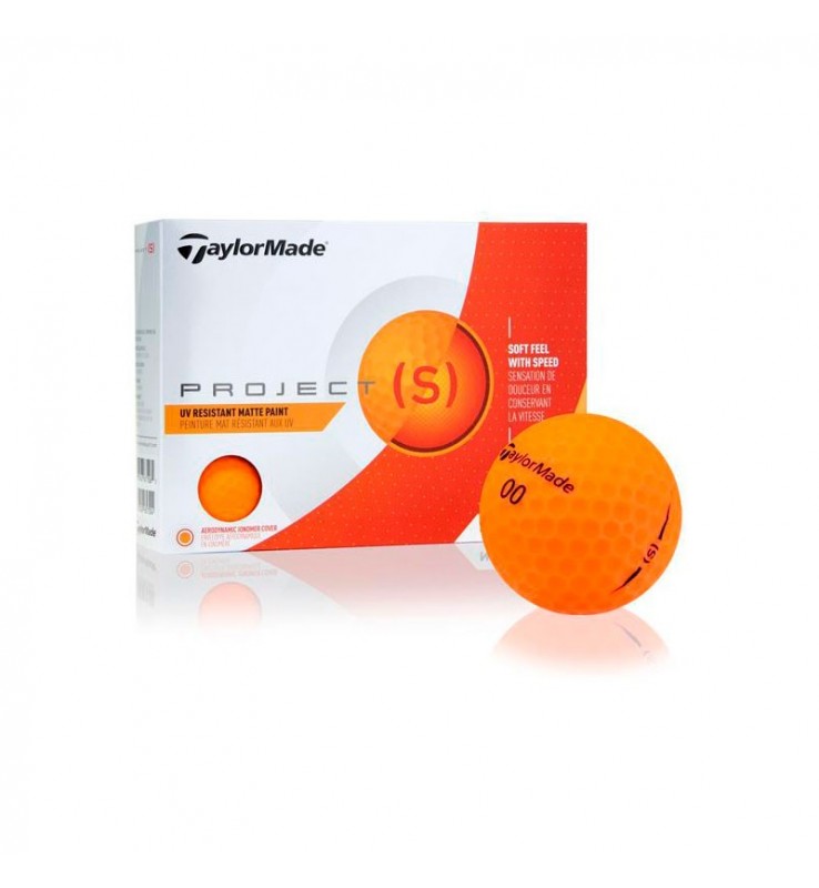 Taylor Made Project (s) Naranja - (12 bolas de golf) Taylor Made Project (s) Naranja - (12 bolas de golf)