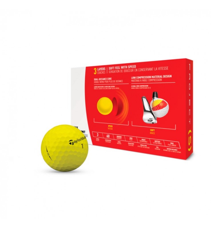Taylor Made Project (s) Amarilla - (12 bolas de golf) Taylor Made Project (s) Amarilla - (12 bolas de golf)