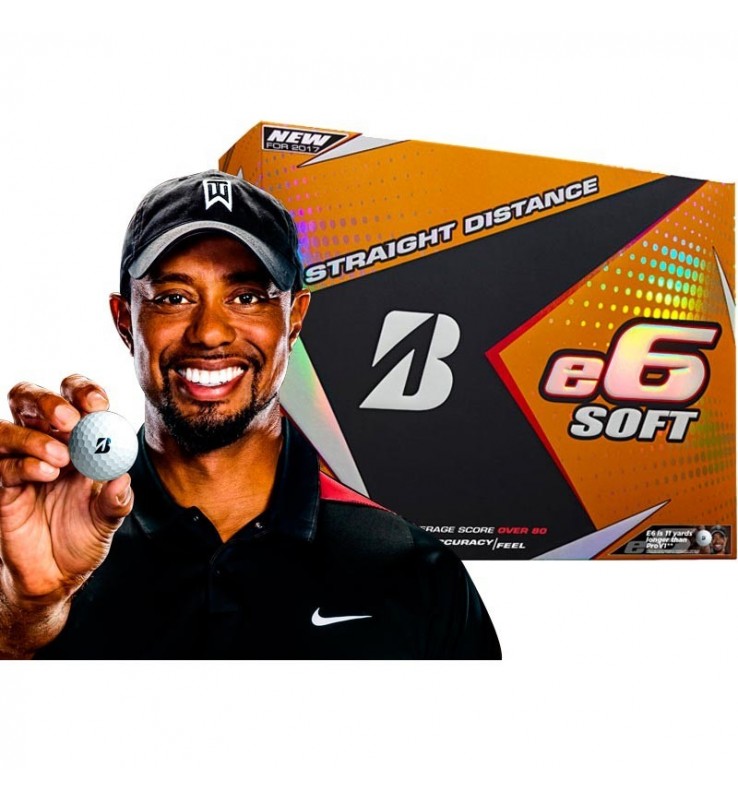 Bridgestone e6 SOFT - (12 bolas de golf) Bridgestone e6 SOFT - (12 bolas de golf)