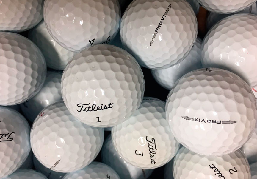 Bolas de Golf Recuperadas Bolas de Golf Recuperadas